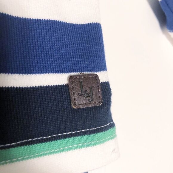 Janie & Jack Striped Polo Shirt - Picture 3 of 3